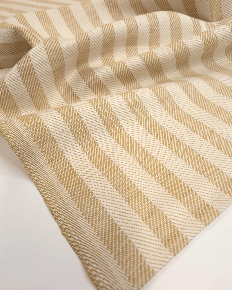 Asciugapiatti 60x83 cm "Rinfranto Spigato" Misto Lino - OCRA