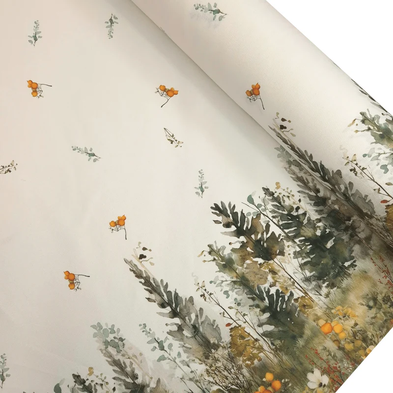 Tessuto per Tovaglie con abbassamento H 140 cm - AUTUNNO