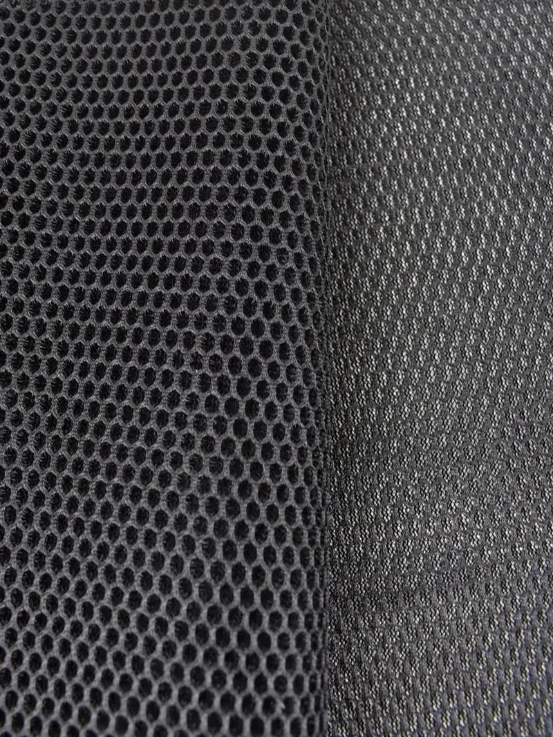 Tulle in doppia rete nero