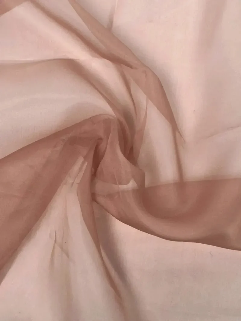Organza di pura seta