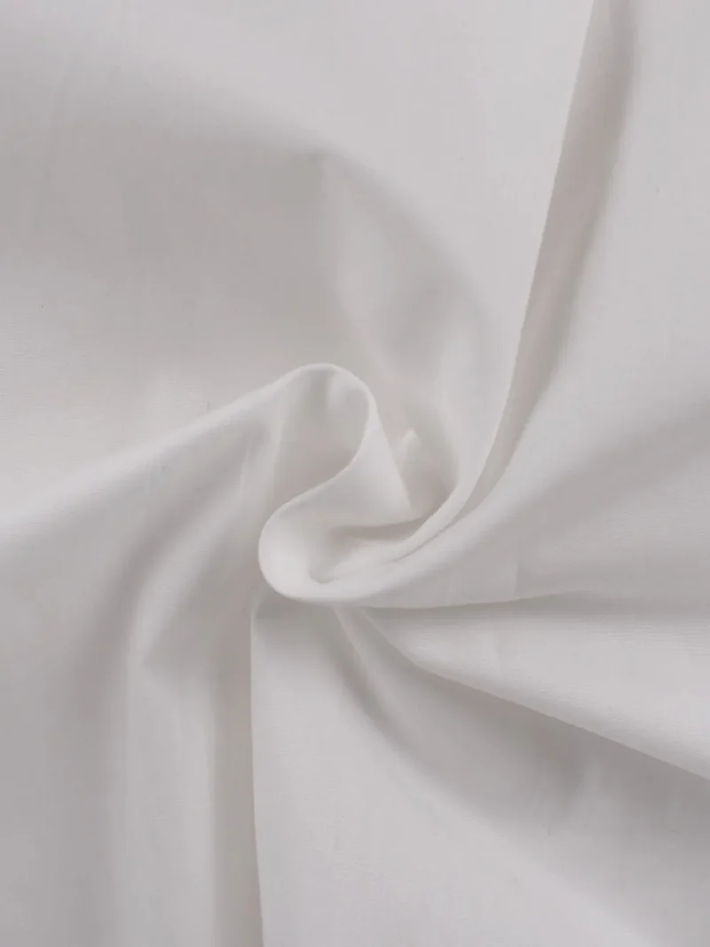 Popeline 100% cotone bianco