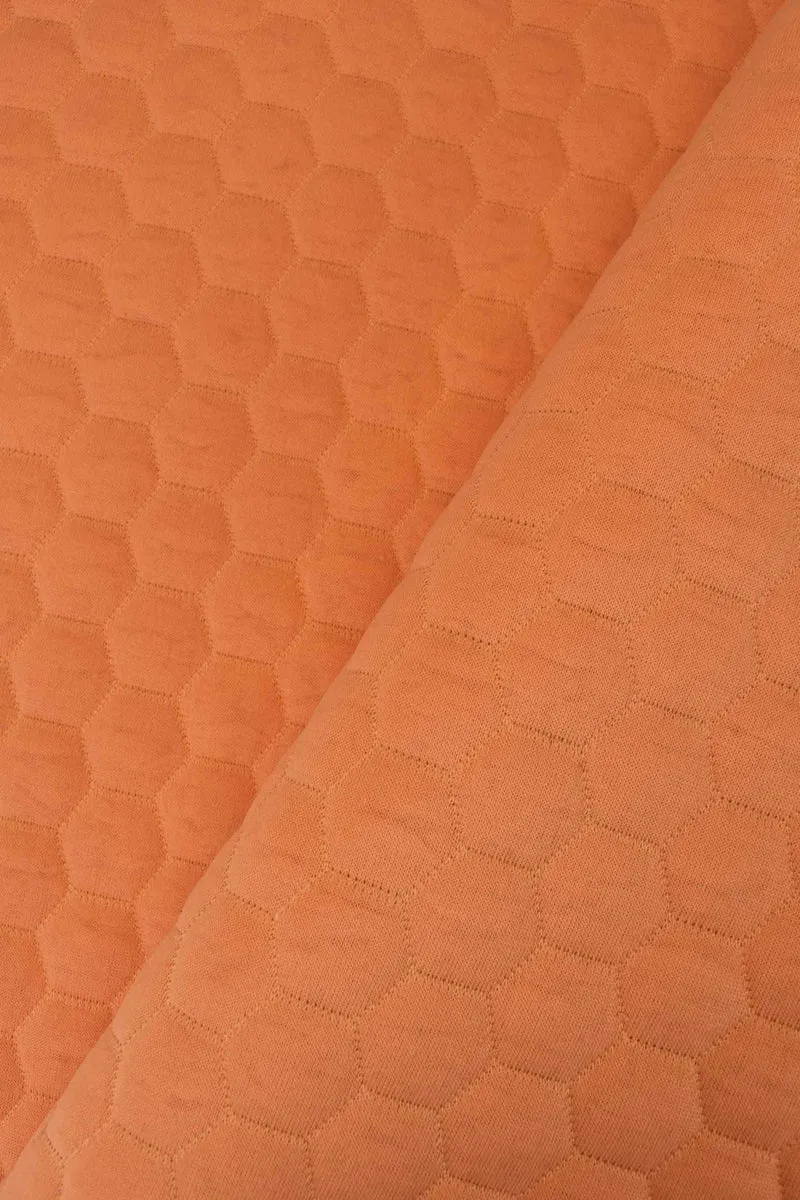Matelassé misto cotone motivo geometrico per arredamento