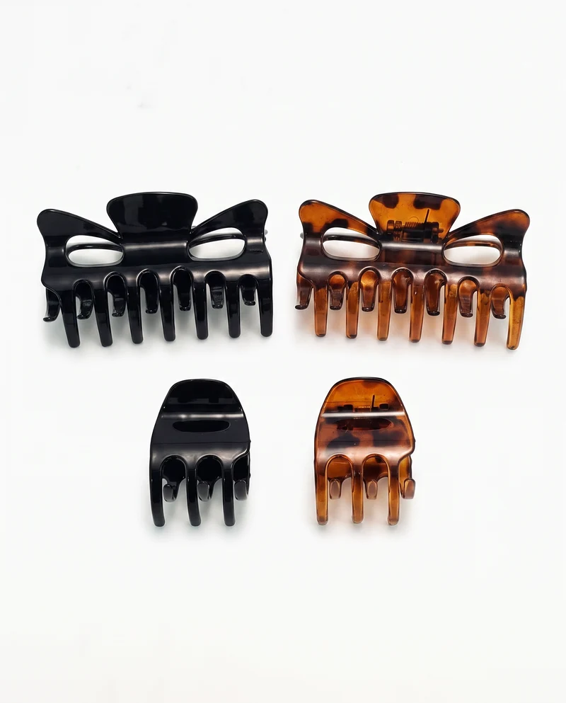 Set di pinze in plastica - Marrone