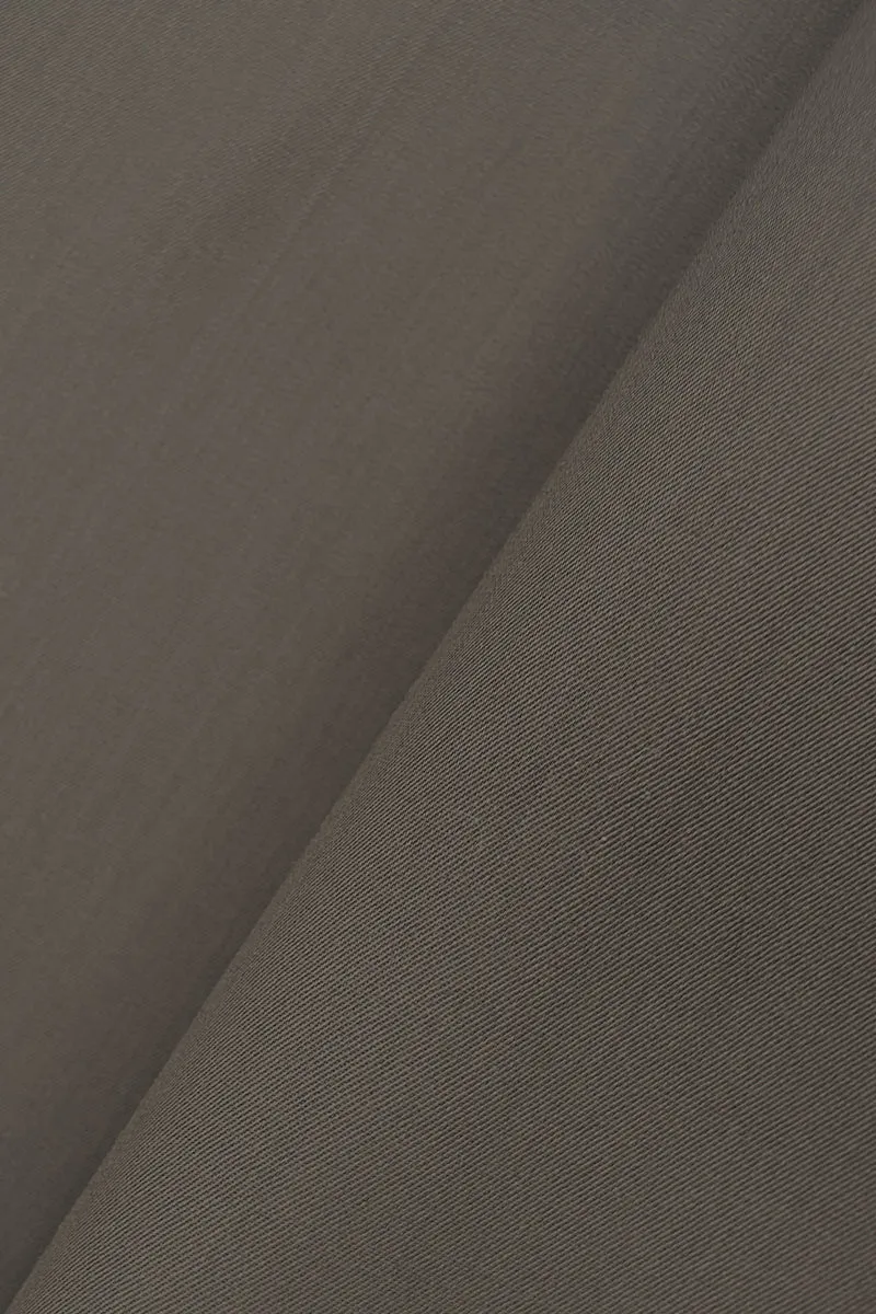 Gabardina stretch in lana vergine