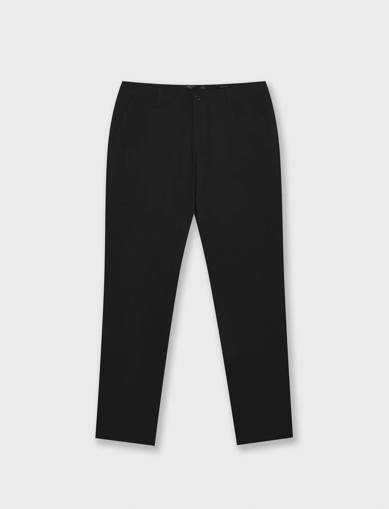 Pantaloni Chino Formal Fit Elasticizzati - Blu