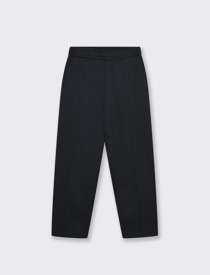 Pantaloni Jogger Baggy Straight Fit - Blu