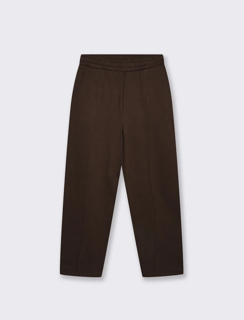 Pantaloni Jogger Baggy Straight Fit - Moro