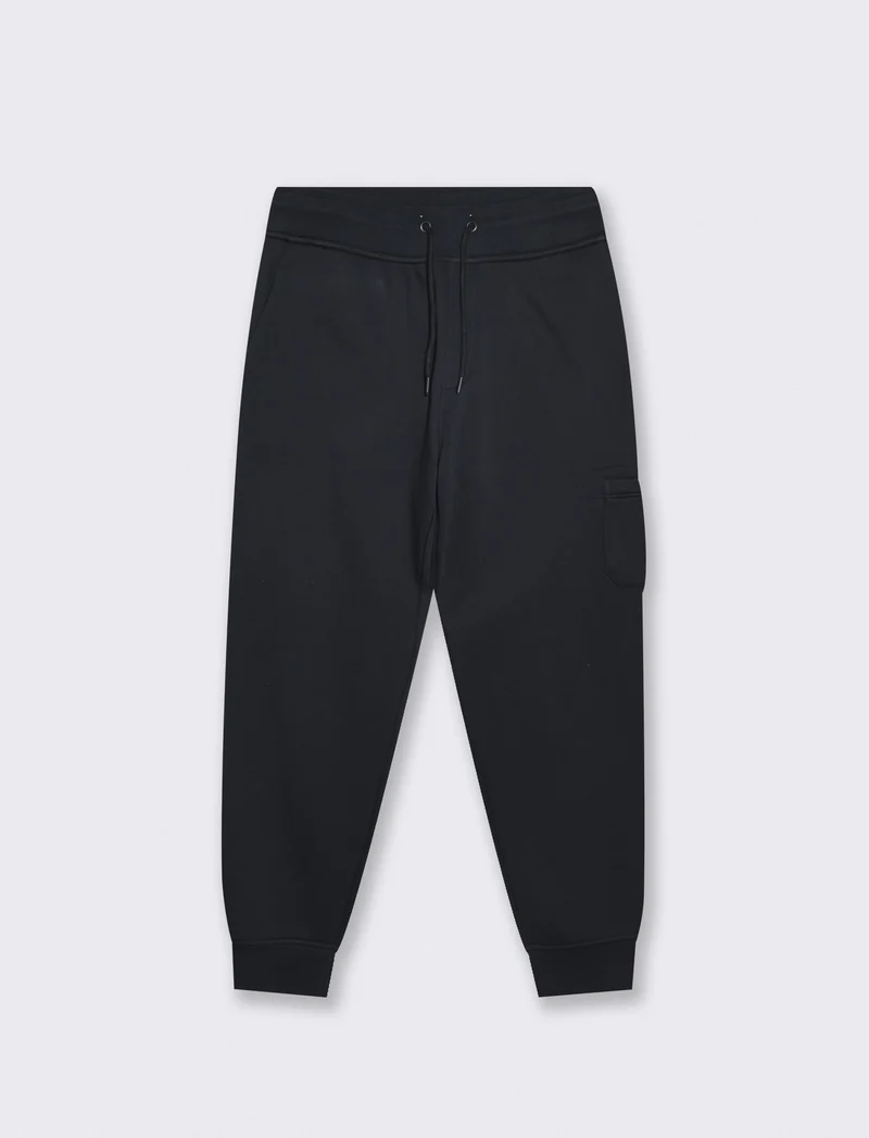 Pantaloni jogger in felpa con tasche - Blu