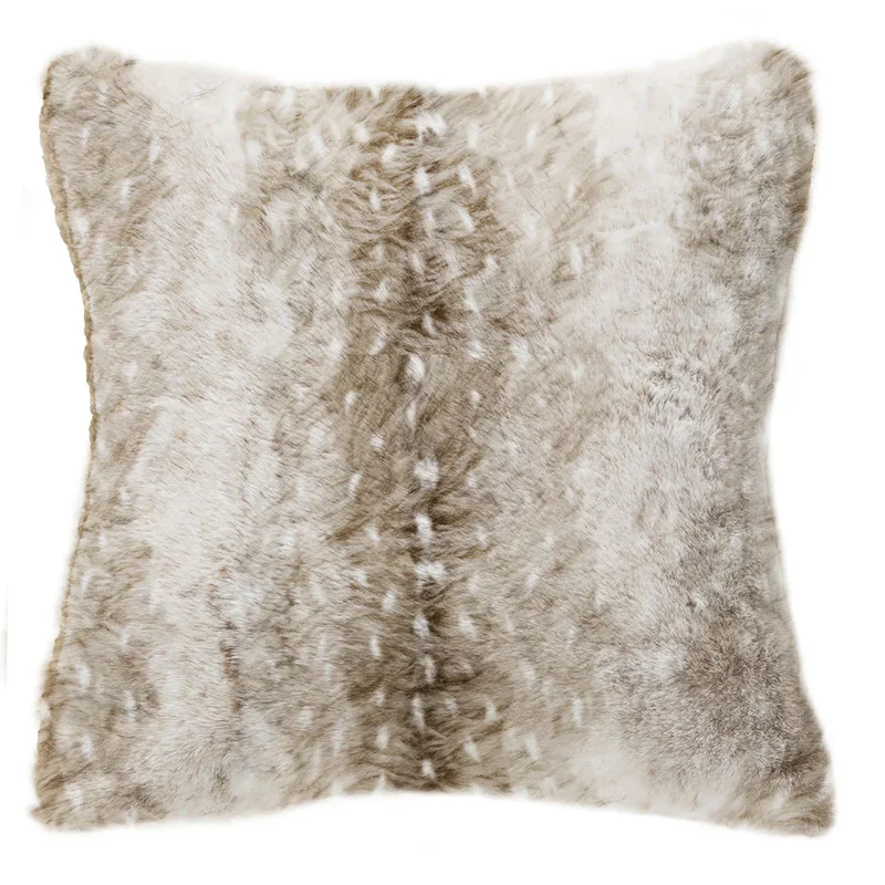 Cuscino 40x40 cm Himalaya Himalayan Home Fur Beige