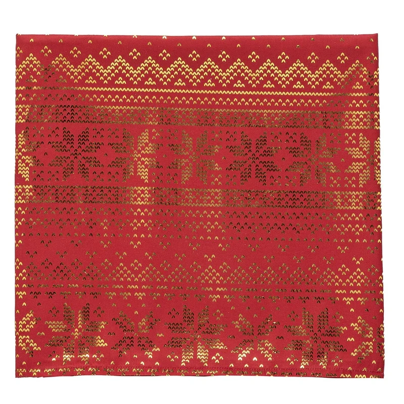 Tovaglia Antimacchia Foil 140x180 cm Alpine Aura Cortina Red
