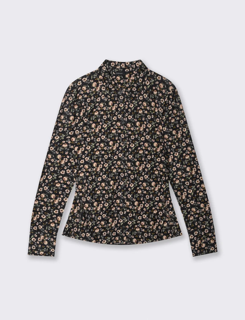 Camicia manica lunga con arriccio laterale - var 1