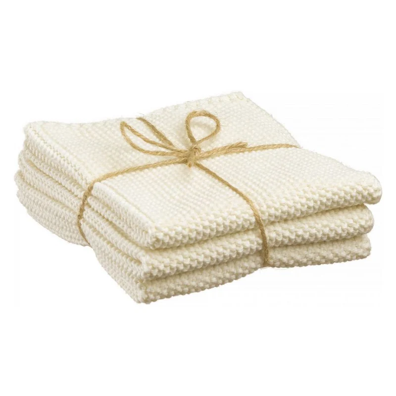 Set 3 Asciugamani in Cotone Riciclato - Izan