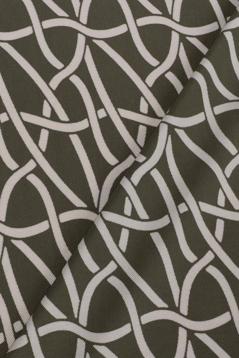 Maglia di viscosa stampata stretch