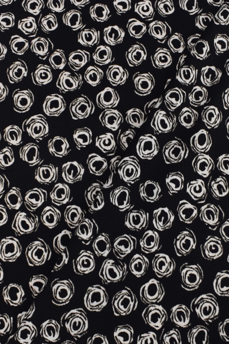 Maglia di viscosa stampata stretch