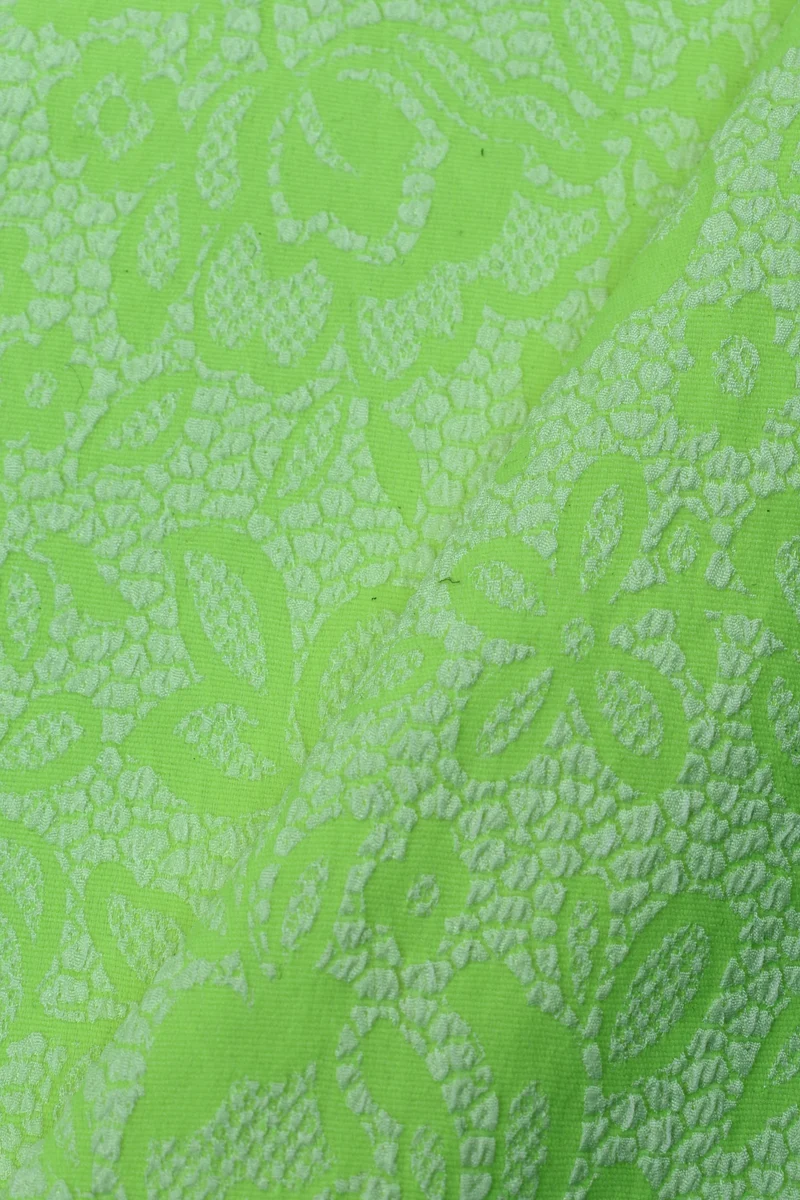 Jacquard motivo floreale