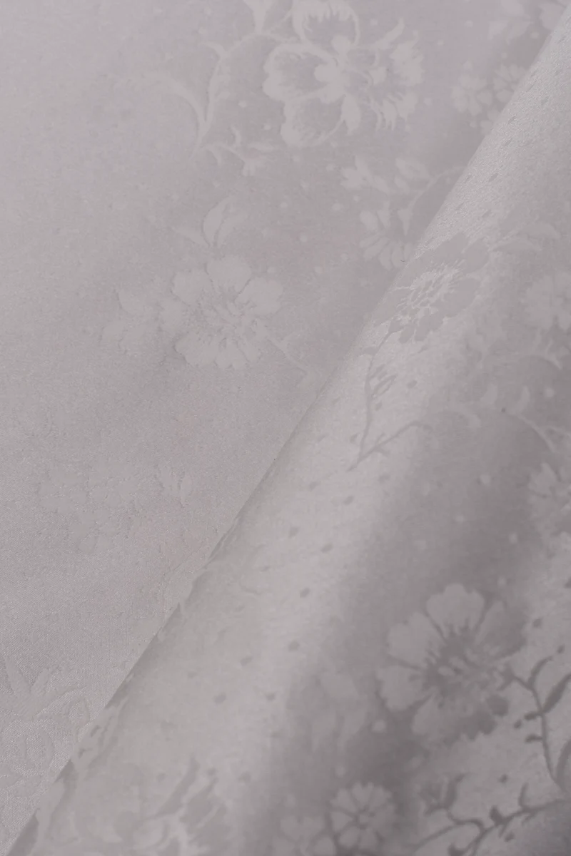 Jacquard stretch lucido motivo floreale
