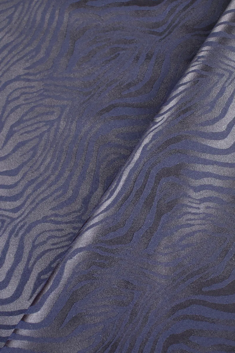 Jacquard stretch motivo animalier