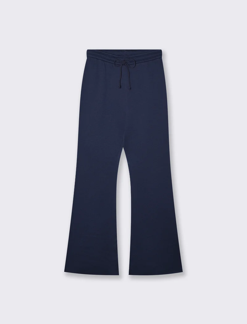 Pantafitness Flare con coulisse ed elastico - Blu