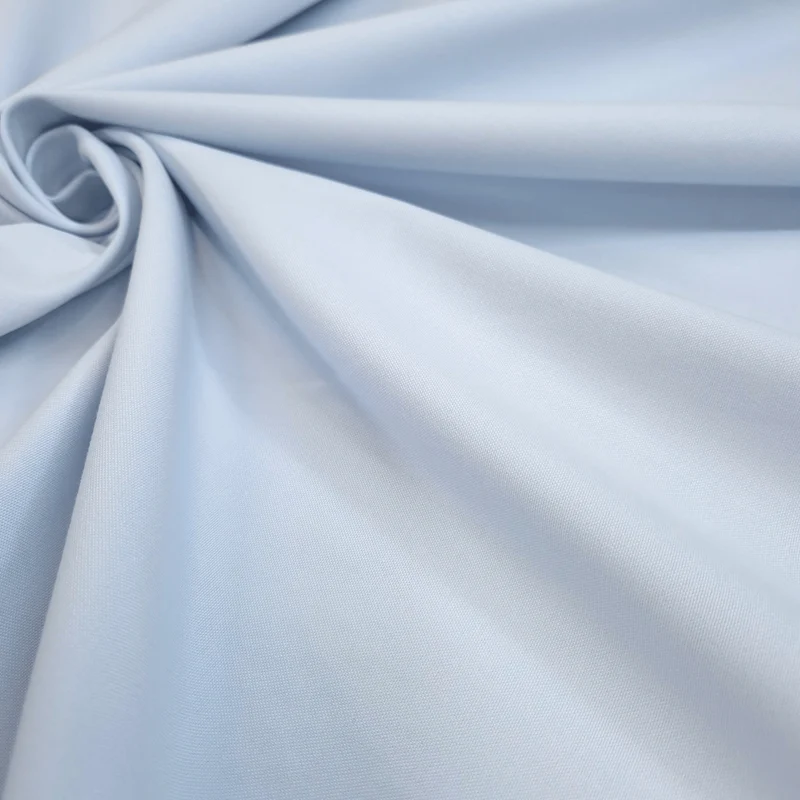 Tessuto Misto Cotone H 300 cm - TINTA UNITA AZZURRO PASTELLO