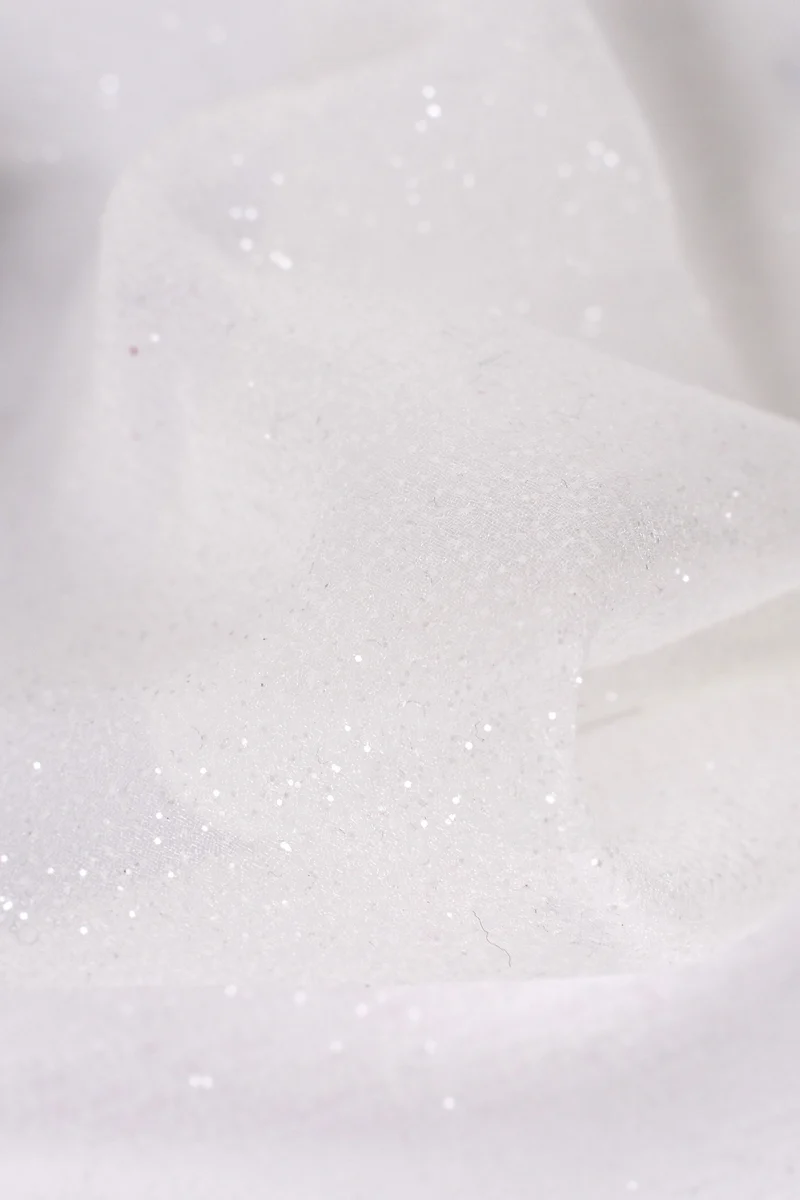 Organza con glitter