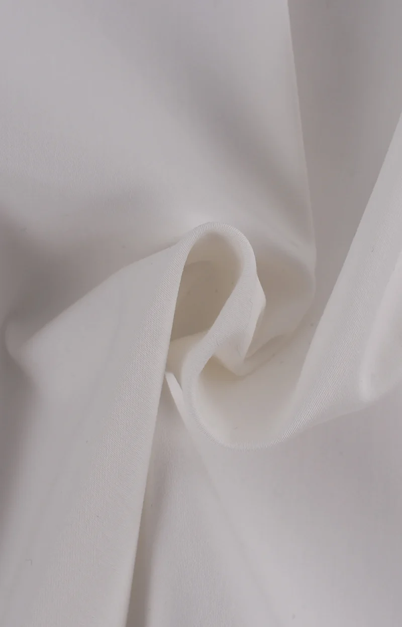Raso misto cotone e viscosa stretch