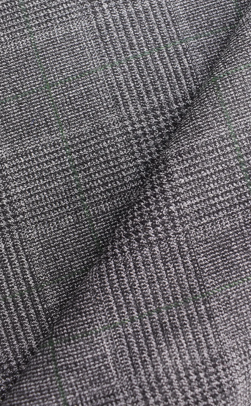 Fresco lana stretch misto lana fantasia Principe di Galles