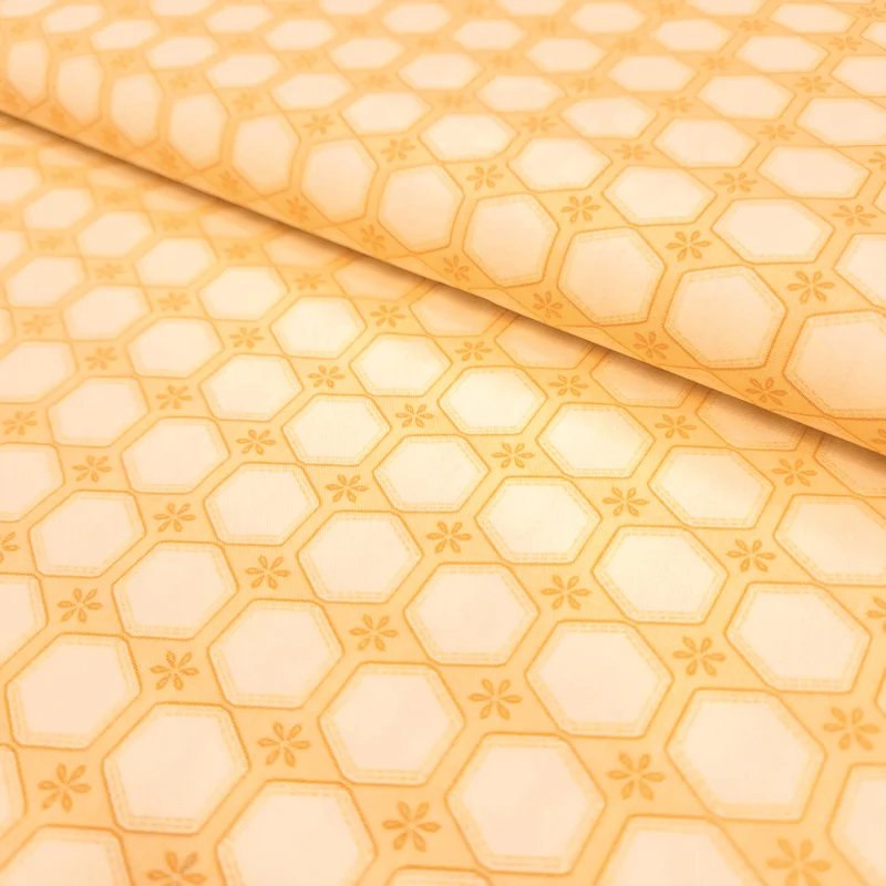 Cotone Americano H 110 cm - ESAGONI E FIORELLINI