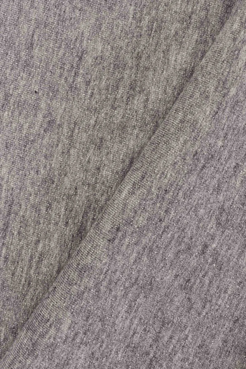 Felpa stretch in cotone non garzata