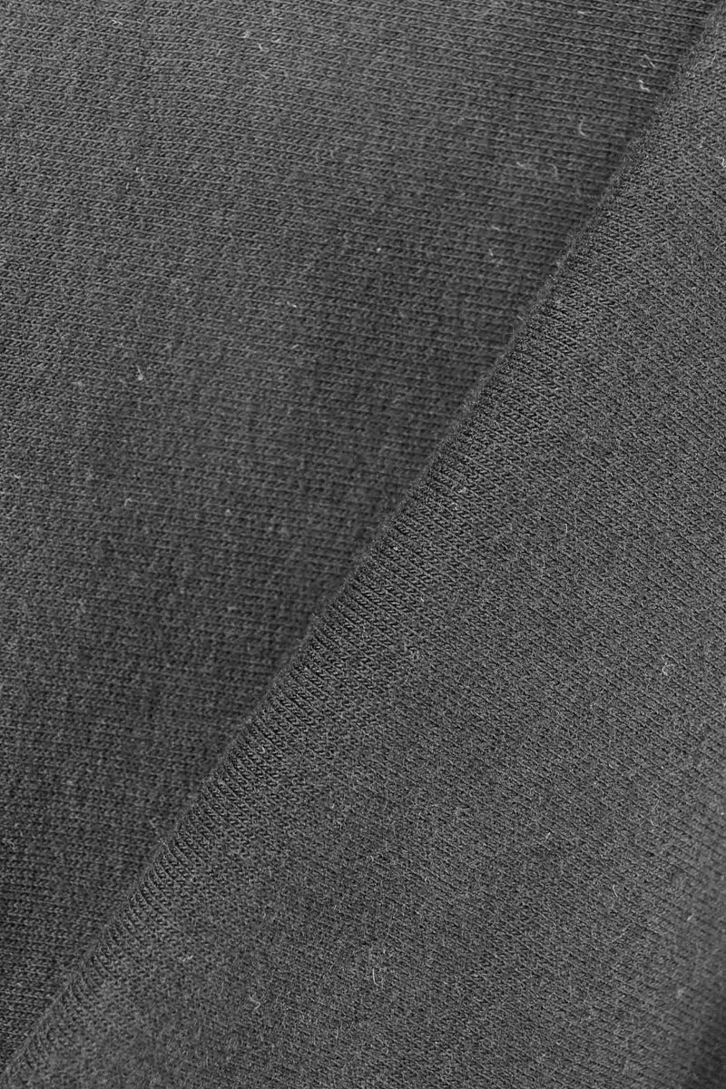 Felpa stretch in cotone non garzata
