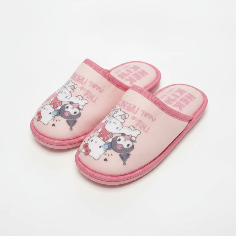Pantofola rosa Hello Kitty da bambina - Rosa