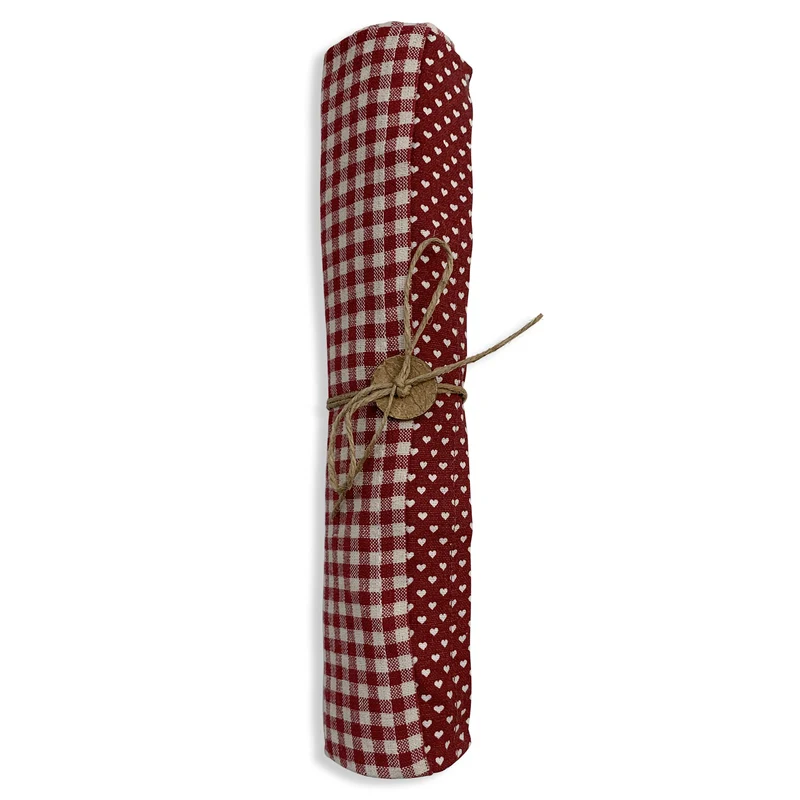 Set Strofinacci 2 pz natalizi Nuvole di Stoffa Idea Regalo Cuori Tati 5832