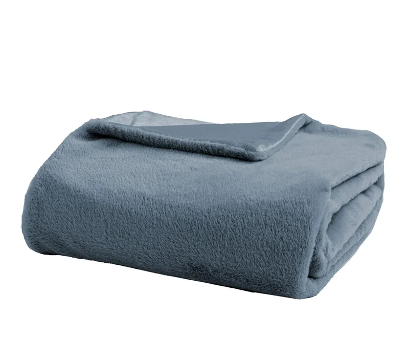 Coperta Artemisia 250x200 cm Absinthe Tinta Unita Dusty Teal