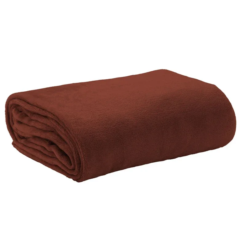 Coperta 250x200cm Whisky Tinta Unita Rust