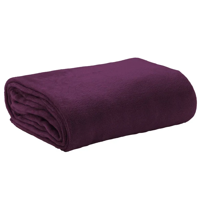 Coperta 150x200cm Whisky Tinta Unita Purple