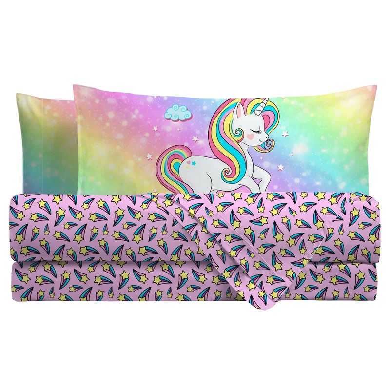 Completo Letto Singolo Kids in Cotone Twinkle Multicolor