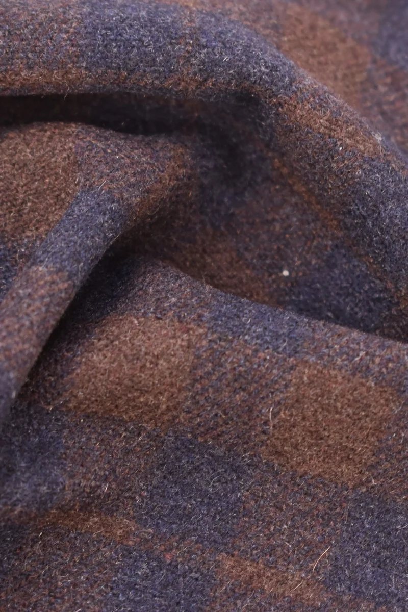 Panno a quadri in 100% cashmere