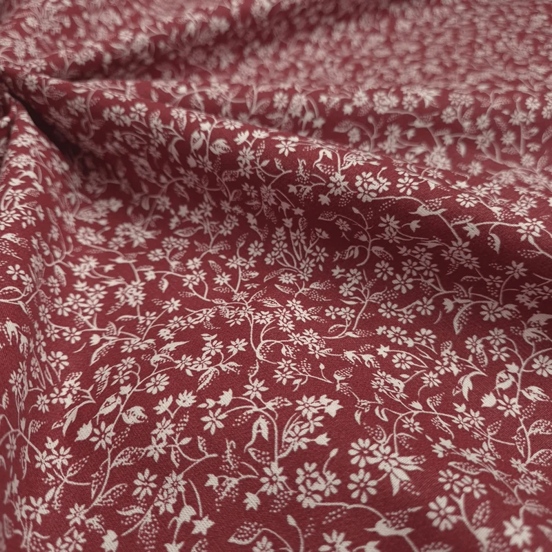 Cotone Percallino H 290 cm - BORDEAUX