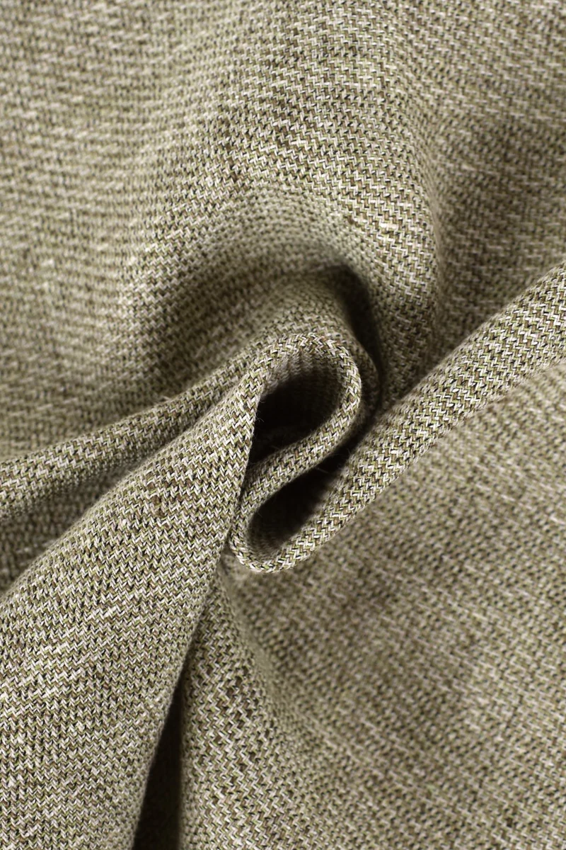 Tela in misto cotone e lino