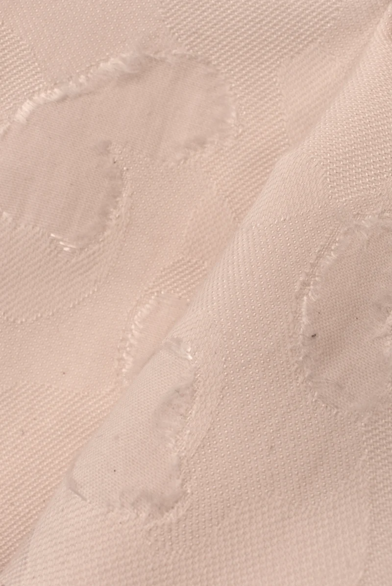 Jacquard misto cotone e viscosa camouflage