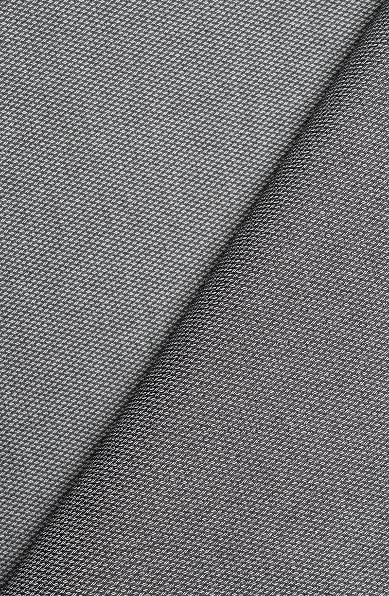 Jacquard stretch in cotone microfantasia - 7 oz