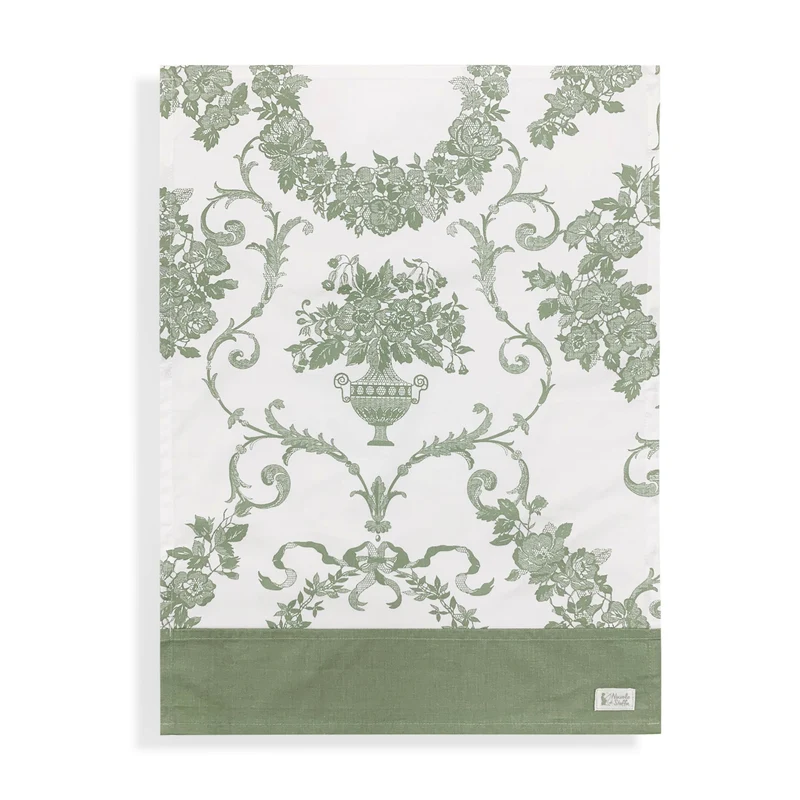 Strofinaccio da cucina Nuvole di Stoffa Chloe fiori Shabby Chic in cotone 6103