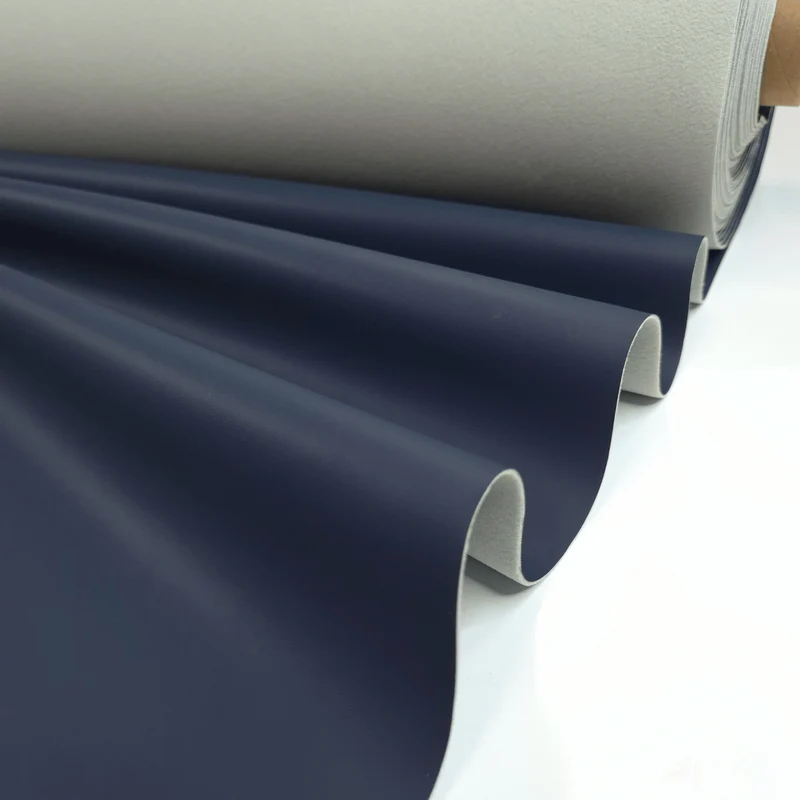 Similpelle Antigraffio H 140 cm - BLU SCURO