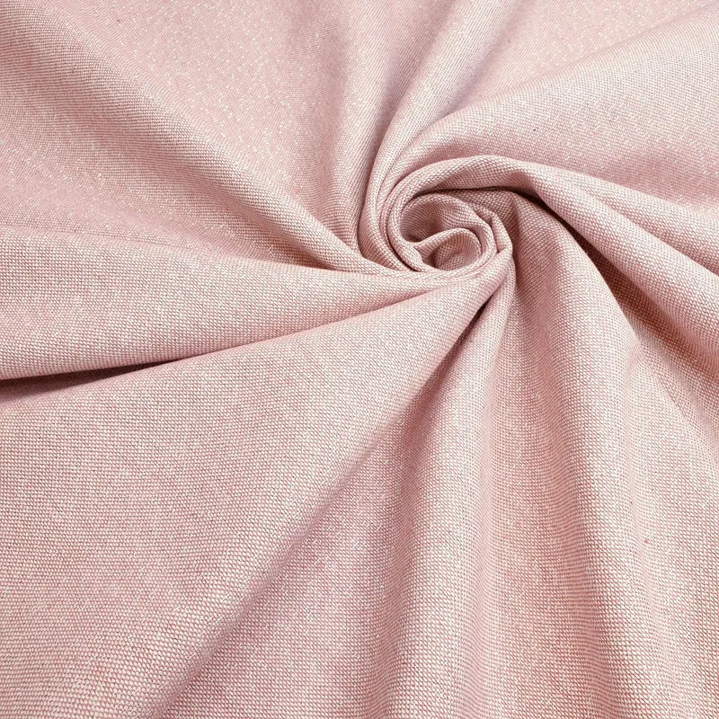 Cotone Fondo Grezzo H 280 cm - TINTA UNITA ROSA ANTICO LUREX