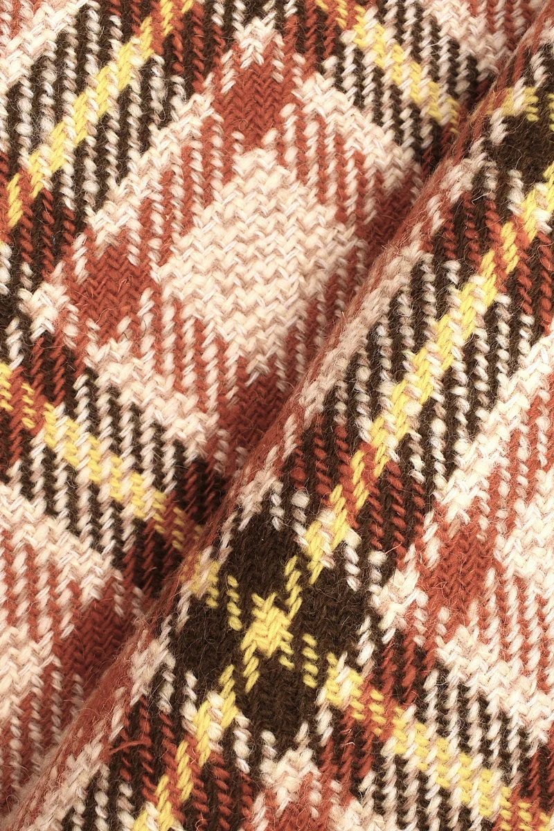 Tartan in misto lana