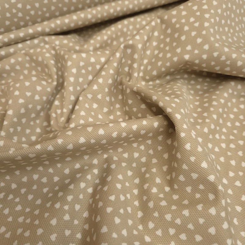 Piquet millerighe H 150 cm - COORDINATO BEIGE