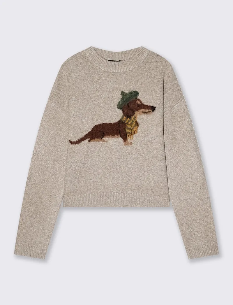Maglione con stampa originale e unica - var 2