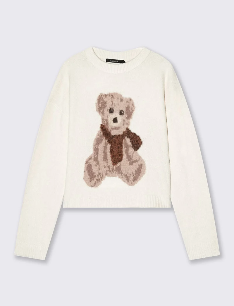Maglione con stampa originale e unica - var 1