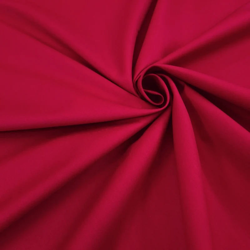 Cotone Percalle H 310 cm - ROSSO CARDINALE