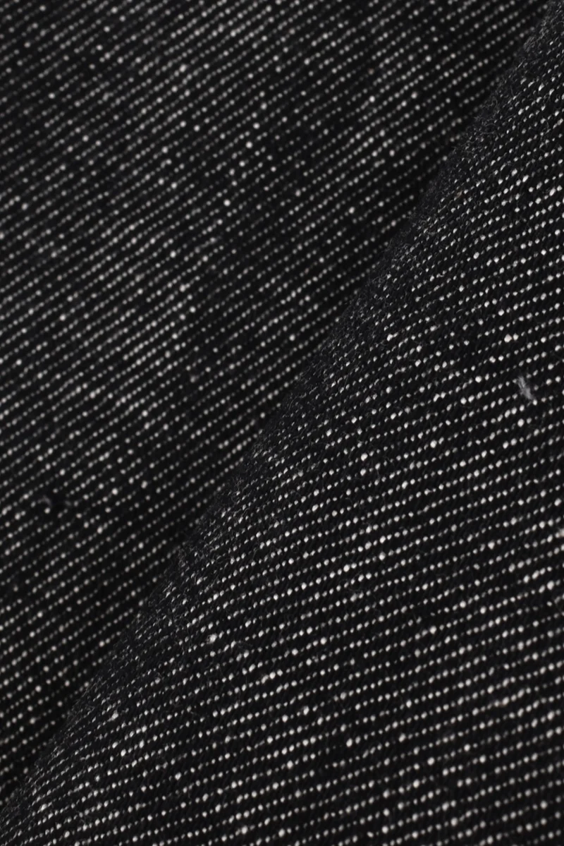 Denim non lavato in puro cotone