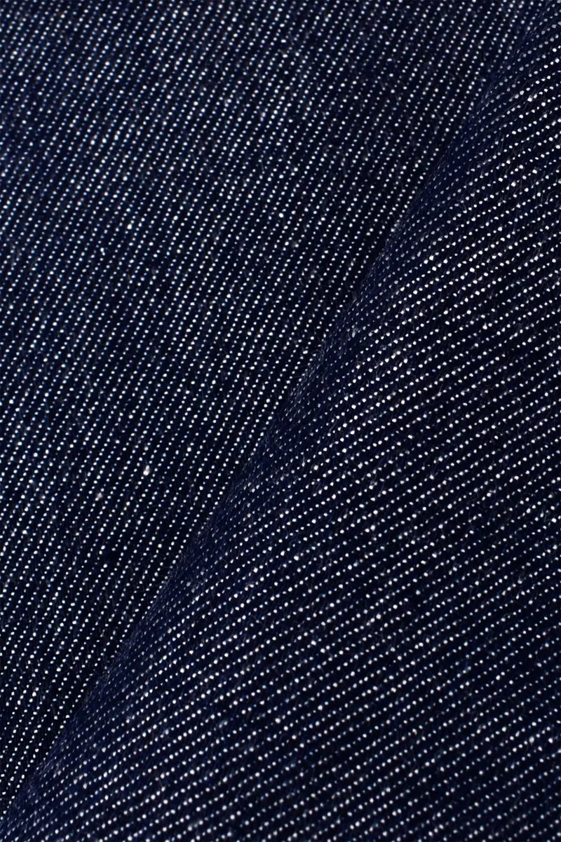 Denim stretch non lavato in cotone